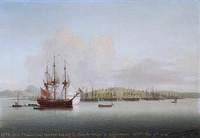 Captain Augustus John Hervey in the 'Phoenix', Taking 14 French Ships at Argentiera, 9