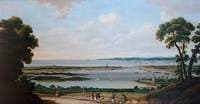 View from Portsdown Hill Overlooking Portsmouth Harbour
