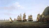 A British Squadron off St Lucia, 25 March 1780