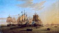 The English Fleet at Madras