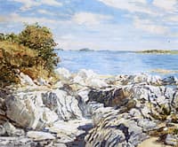 Rocks and Sea, Maine Coast