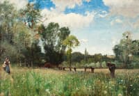 Woman in the Meadow