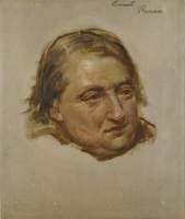 Study for the Portrait of Ernest Renan