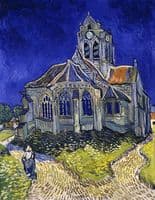 The Church at Auvers-sur-Oise, View from Chevet