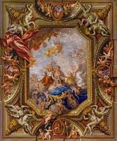 Sketch Design for the Ceiling of the Queen's State Bedchamber at Hampton Court Palace