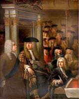 Speaker Arthur Onslow Calling upon Sir Robert Walpole to Speak in the House of Commons