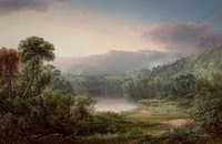 Morning Mist, Adirondack Pond