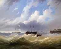 Ships on a Stormy Sea