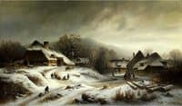 Village in Winter