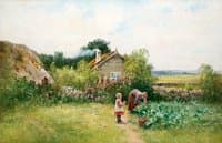 In the Vegetable Garden
