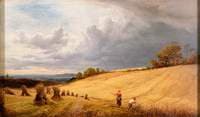 Cornfield with Reapers