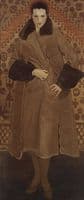 Portrait of Katherine Campbell in a Fur Coat