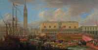 The Bucintoro Departing from the Bacino di San Marco