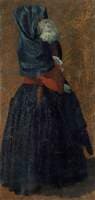 A Lady Seen in Profile