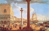 View of St Mark's from the Riva degli Sciavoni