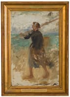 A Fishergirl from the North of France. Study