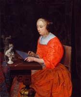 A Lady Drawing