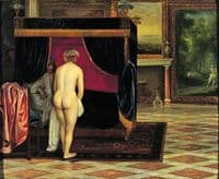 Kandaules’ Wife Discovering the Hiding Gyges