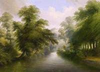 Mill Stream at Pynes, Devon