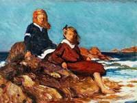 Holidays, Village Girls at Llangrannog