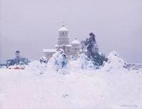 Church in the Snow
