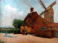 Windmill and Geese