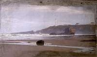 Coastal Scene with a Lighthouse