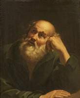 Head of Saint Peter (after Guido Reni)