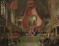 The solemn installation of the University of Ghent by the Prince of Orange