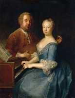 Carl Heinrich Graun and his wife Gattin
