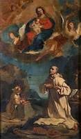 The Vision of Saint Bruno (after Guercino)