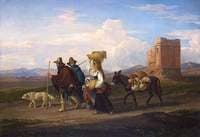 Landscape with Figures and a Ruin
