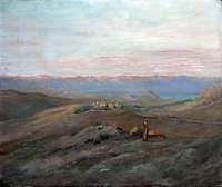 Anathoth, View towards the Dead Sea and the Moab Mountains