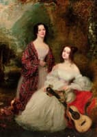 Portrait of two sisters