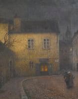A Street Corner in Prague