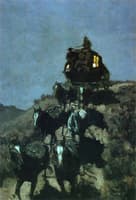 The Old Stage Coach of the Plains