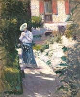 Study for Les dahlias, jardin du Petit Gennevilliers