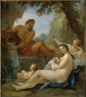 A River and a Fountain Nymph