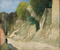 A Steep Ascent in Montigny-sur-Loing