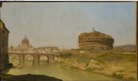 Rome with Saint Peter's Basilica and Castel Sant'Angelo