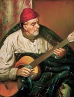 Old Man With Guitar