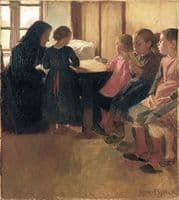 Madam Henriksen's school for girls in Skagen