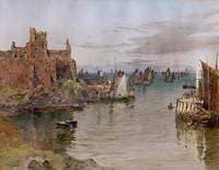 Peel Castle and Pier Head