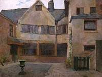Courtyard, Guildhall, Leicester