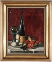 Still life with crayfish