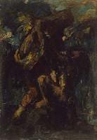 Jacob wrestling with the Angel
