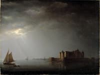 Kalmar Castle by Moonlight