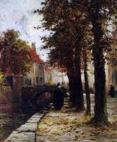 'Quai Vert', Bruges, Belgium