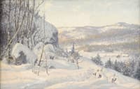 Winter Day in Dalarna