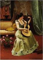 Die Guitarrespielerin